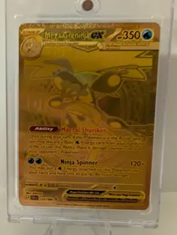 2026 POKEMON CHAOS RISING #122/086 CRI MEGA GRENINJA EX MEGA HYPER RARE ENGLISH - Image 2