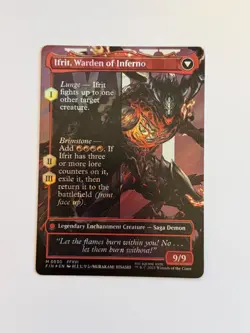 Clive, Ifrit's Dominant (Borderless) (Surge Foil) (0530) Final Fantasy Foil - Image 2