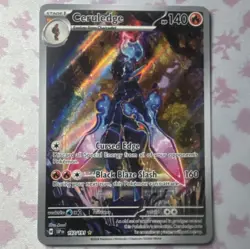 Pokemon Ceruledge Illustration Rare Full Art Holo Sv08 197/191 140 HP Eng - Image 1