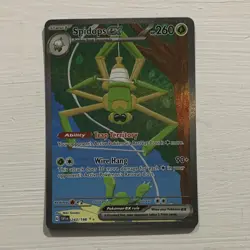 The Pokemon Company Spidops ex 243/198 Special Illustration Rare Holo SV01 260HP - Image 1