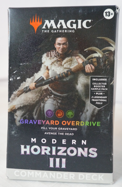 MTG Modern Horizons 3 Graveyard Overdrive Commander Deck - Brand New Sealed - Image 1