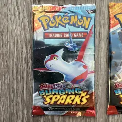 Pokemon TCG: Surging Sparks Booster Pack Art Set (4 Packs) NEW & SEALED - Image 5