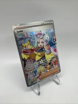 Pokemon: Iono 269/193- Paldea Evolved- SIR- Trainer Full Art - Image 2