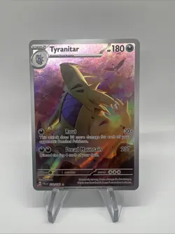 Pokemon: Tyranitar Illustration Rare SV02: Paldea Evolved 222/193 - Image 1