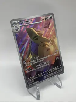 Pokemon: Tyranitar Illustration Rare SV02: Paldea Evolved 222/193 - Image 2