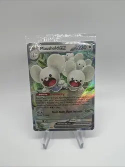 Pokemon: Maushold EX 155/182 Ultra Rare Holo - Sealed - Image 1