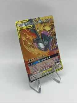2019 Pokemon: Moltres & Zapdos & Articuno Tag Team GX #44/68 - Image 2