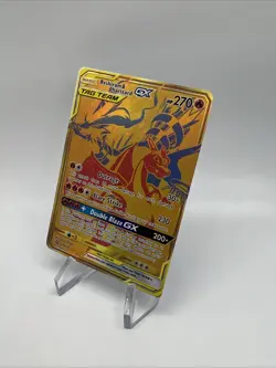 Pokemon: Reshiram & Charizard GX SM247 Black Star Promo Sun & Moon - Image 3