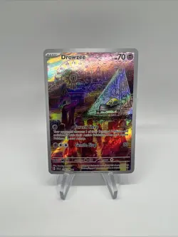 Pokemon: Drowzee 210/198- SV01 Scarlet Violet- Illustration Rare- Full Art Holo - Image 1