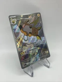 Pokemon: Sleeping Raichu Paldea Evolved 211/193 Holo Rare- Special illustration - Image 2