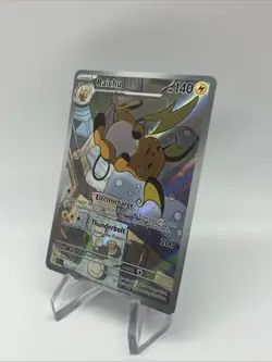 Pokemon: Sleeping Raichu Paldea Evolved 211/193 Holo Rare- Special illustration - Image 3