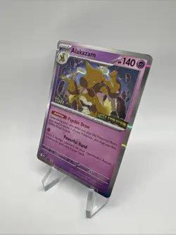 Pokemon: Alakazam [STAFF STAMPED] Promo- Mega Evolution #003 - Image 3