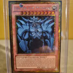 Yu-Gi-Oh! Obelisk der Peiniger PGLD-DE030 (DE) Gold Secret Rare NM - Image 1