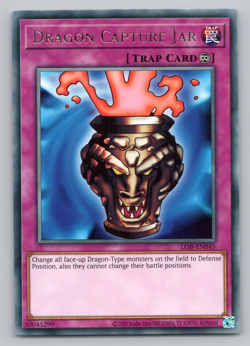 Dragon Capture Jar - LOB-EN045 - Rare - Yugioh - Image 1
