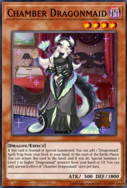Chamber Dragonmaid RA04-EN032 - Super Rare - NM - PRESALE 4/11 - yugioh - Image 1