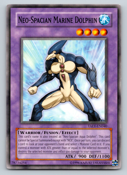 Neo-Spacian Marine Dolphin - TAEV-EN040 - Common - Yugioh - Image 1