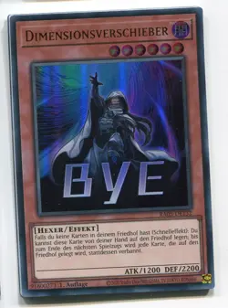 Yu-Gi-Oh! Dimensionsverschieber Ultra Rare RA05-DE132 Stamped Art - Image 1