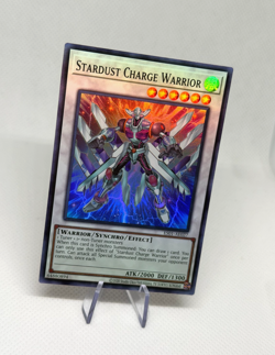 Stardust Charge Warrior ES01-AE027 Super Rare AE NM YuGiOh Card - Image 3