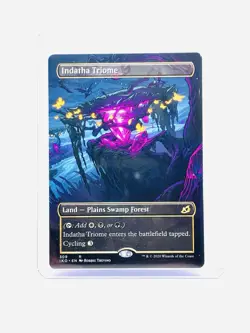 Magic The Gathering, Indatha Triome, (Showcase), Ikoria: Lair of Behemoths, MT - Image 1