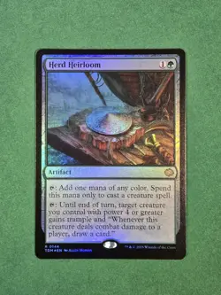 Magic The Gathering Herd Heirloom Foil - 0144 - MTG - Tarkir: Dragonstorm - Image 4