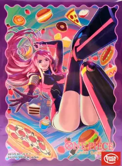 One Piece Card Game Sleeves Bonney Deck Protector Official BANDAI Limited - Image 1