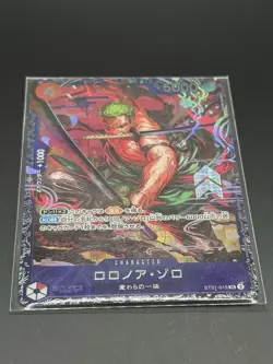 ONE PIECE Card Zoro ST21-015 Flagship Battle 2025 Top 8 Prize Japanese Sealed - Image 2