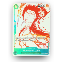 One Piece TCG Monkey D Luffy OP07-033 3rd Anniversary Treasure Campaign Foil UCß - Image 1