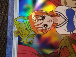 Used One Piece Carddass 1st Stage Holo Card S05 Nami Japanese Bandai 2001 - Image 3