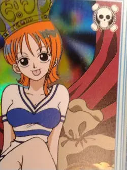 Used One Piece Carddass 1st Stage Holo Card S05 Nami Japanese Bandai 2001 - Image 5