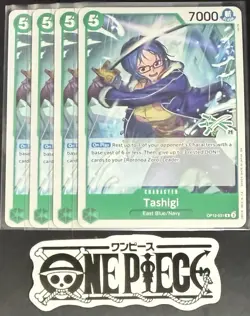 4x One Piece OP12-031 R Tashigi - English - Regular - Play Set - LD01 - NM/M - Image 1