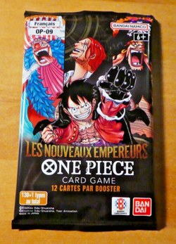ONE PIECE NOUVEAUX EMPEREURS CARTE FRANCAIS PACK X1 BOOSTER SCELLEE OP09 FR MINT - Image 1