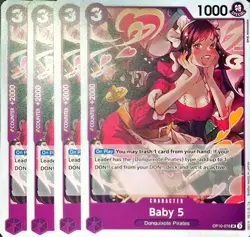 One Piece TCG - 4er Playset - OP10-076 Baby 5 UC/NM/EN - Image 1