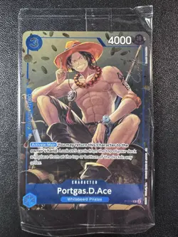 One Piece TCG: Portgas D. Ace P-074 Promo Tin Pack Set Vol. 2 Sealed English nm - Image 1