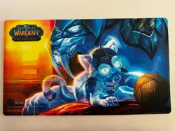 World of Warcraft TCG Playmat Spectral Tiger and Spectral Tiger Kitten - Image 1