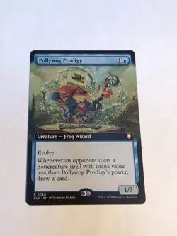 Pollywog Prodigy (Extended Art) Commander: Bloomburrow NM! - Image 1