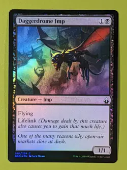 FOIL Daggerdrome Imp x1 Battlebond 1x MTG Magic the Gathering - Image 1
