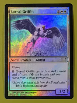 FOIL Boreal Griffin x1 Coldsnap 1x Magic the Gathering MTG - Image 1
