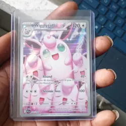 Pokemon Wigglytuff Full Art Secret Rare Phantasmal Flames 105/094 M NM Fast SHIP - Image 1