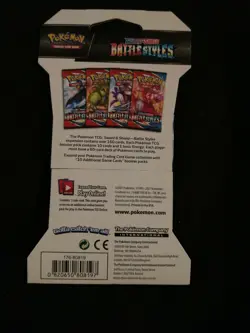 Battle Styles Single Booster Pack Pokemon TCG *FACTORY SEALED* Sword & Shield 820650808197 - Image 4