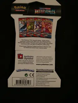 Battle Styles Single Booster Pack Pokemon TCG *FACTORY SEALED* Sword & Shield 820650808197 - Image 5