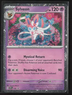 Sylveon (Cosmos Holo) 172 Holo Promo Scarlet & Violet Promo Pokemon Near Mint - Image 1