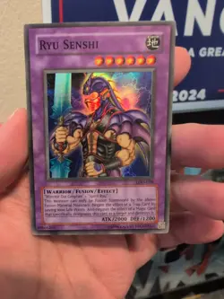Yu-Gi-Oh Ryu Senshi Card LOD-019 Super Rare Holo, - Image 1