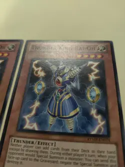 2x Thunder King Rai-Oh LCGX-EN203/RYMP-EN074 Common Unlimited LP - Image 4