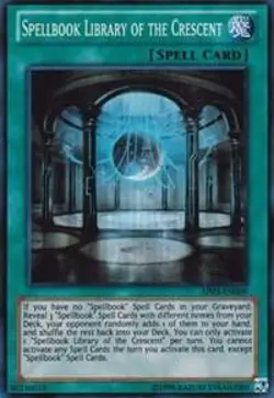 Spellbook Library of the Crescent Unlimited Super Rare AP03-EN009 LP - Image 1