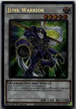 Junk Warrior Prismatic Secret Rare 25th Anniversary Tin: Dueling Mirrors MP24-EN - Image 1