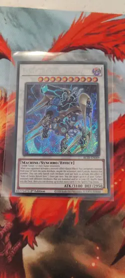 Arms of Genex Return Zero BLTR-EN009 Secret Rare 1st Edition Near Mint Condition - Image 1