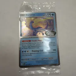 Pokemon Aurorus Perfect Order Promo Holo Card 024/088 TCG SEALED Cosmic Holo - Image 3