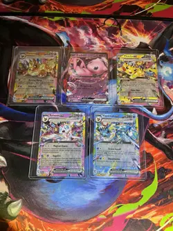 90 Card Pokemon Singles Lot (Illustration Rare, Full Arts, Vintage, Celebration) - Image 3
