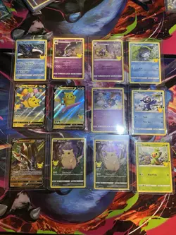 90 Card Pokemon Singles Lot (Illustration Rare, Full Arts, Vintage, Celebration) - Image 5