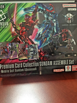 Premium Card Collection GUNDAM ASSEMBLE Set PC02A GQuuuuuuX Sealed - Image 1